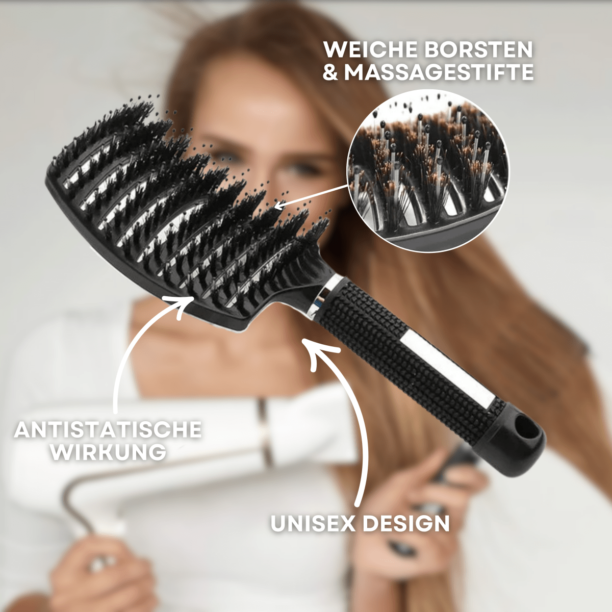 Magical Brush - painless hairbrush for shine & healthy hair