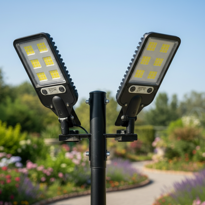 EcoBeam 600 - Solar LED outdoor spotlight with motion sensor