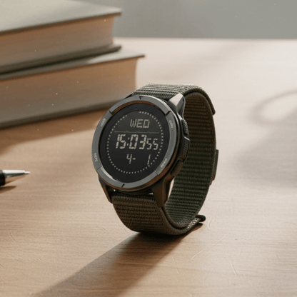 OUTDOORTIME – Sports watch with carbon design for adventure