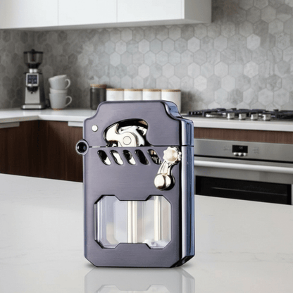 Gearflame Lighter - Windproof lighter with gear mechanism and style