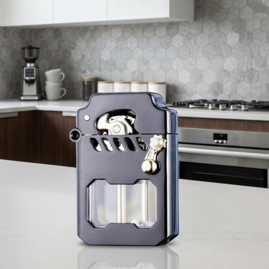 Gearflame Lighter - Windproof lighter with gear mechanism and style