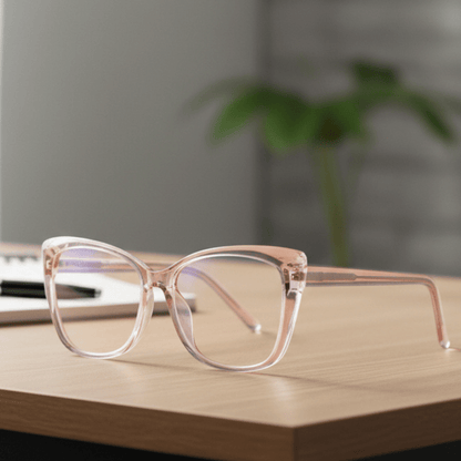 BLUEMODE FRAME - Stylish anti-blue light spectacle frames for women with prescription function