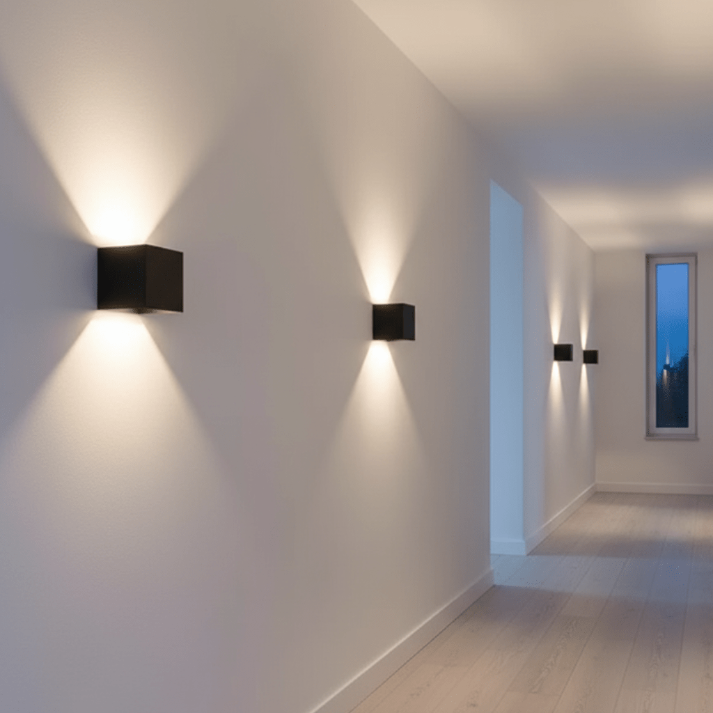 BRIGHTBOX – Modern waterproof LED wall light IP65 made of aluminum