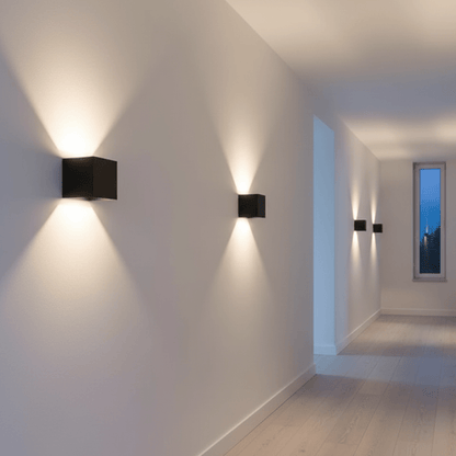 BRIGHTBOX – Modern waterproof LED wall light IP65 made of aluminum
