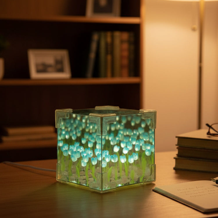 GrünGlanz – Creative DIY Meadow Lamp for Custom Light Design