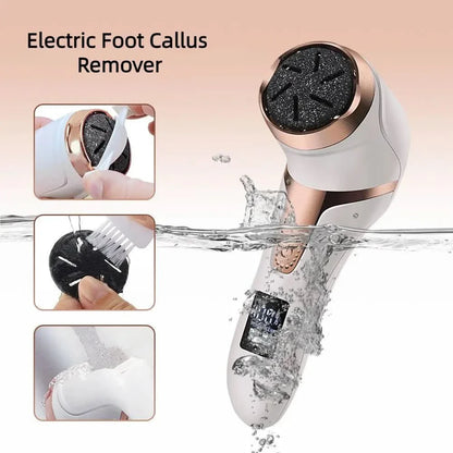 Kalluscare foot care device - Rechargeable callus remover for silky soft feet