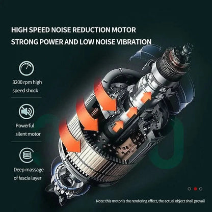 PowerPulse Massagegun - Portable massage gun for muscle regeneration