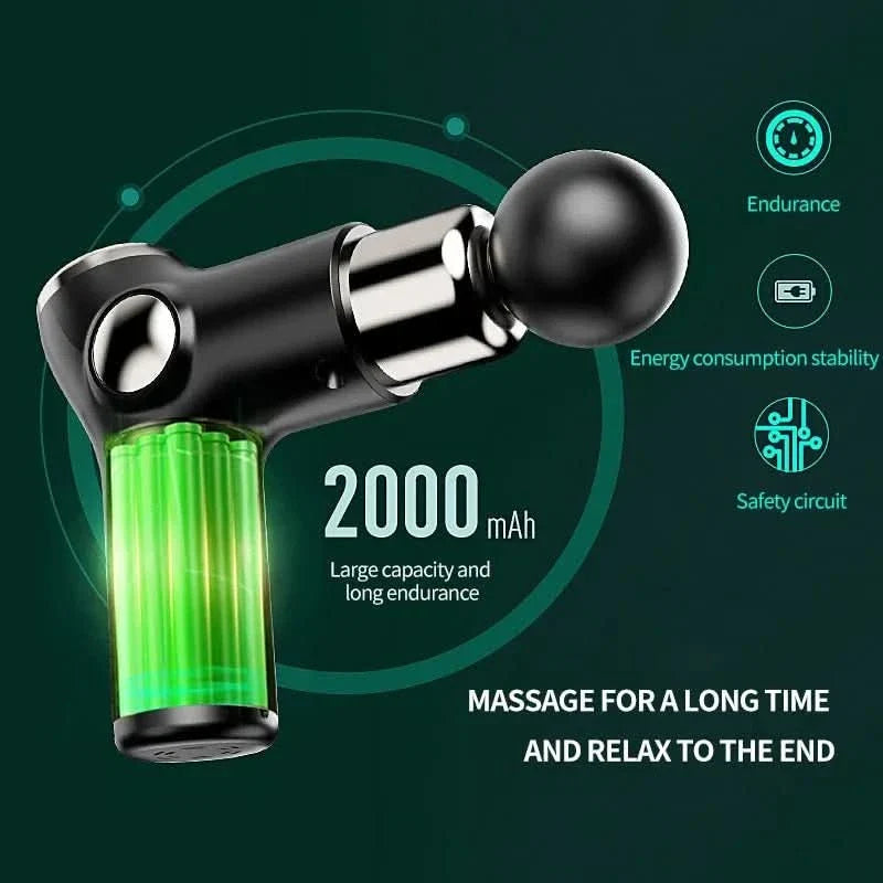 PowerPulse Massagegun - Portable massage gun for muscle regeneration