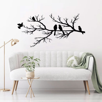 BIRDWING ART - Metal wall decoration with birds for elegant living