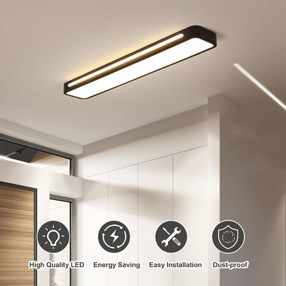 NordicLine – Minimalist LED Ceiling Light in Nordic Style