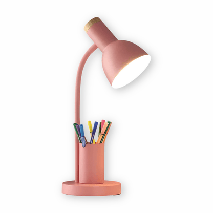 BrightHold – Modern LED Desk Lamp with Pen Holder for Desk & Home