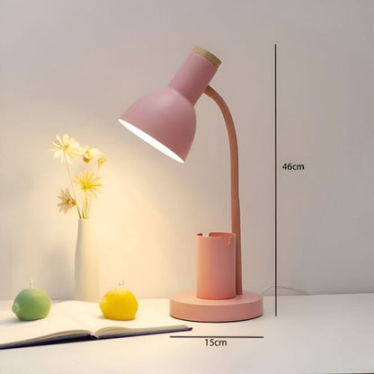 BrightHold – Modern LED Desk Lamp with Pen Holder for Desk & Home