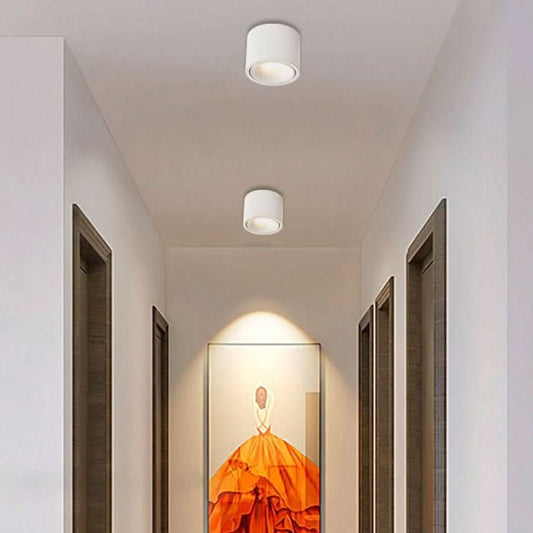 MINISPOT LED - Minimalist ceiling light with adjustable light spot