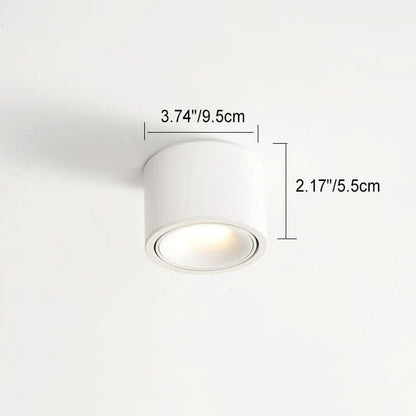MINISPOT LED - Minimalist ceiling light with adjustable light spot