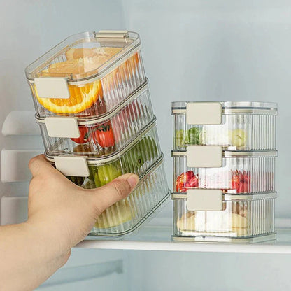 AROMASAFE – Stackable Multi-layer Spice Containers for Freshness & Kitchen Organization