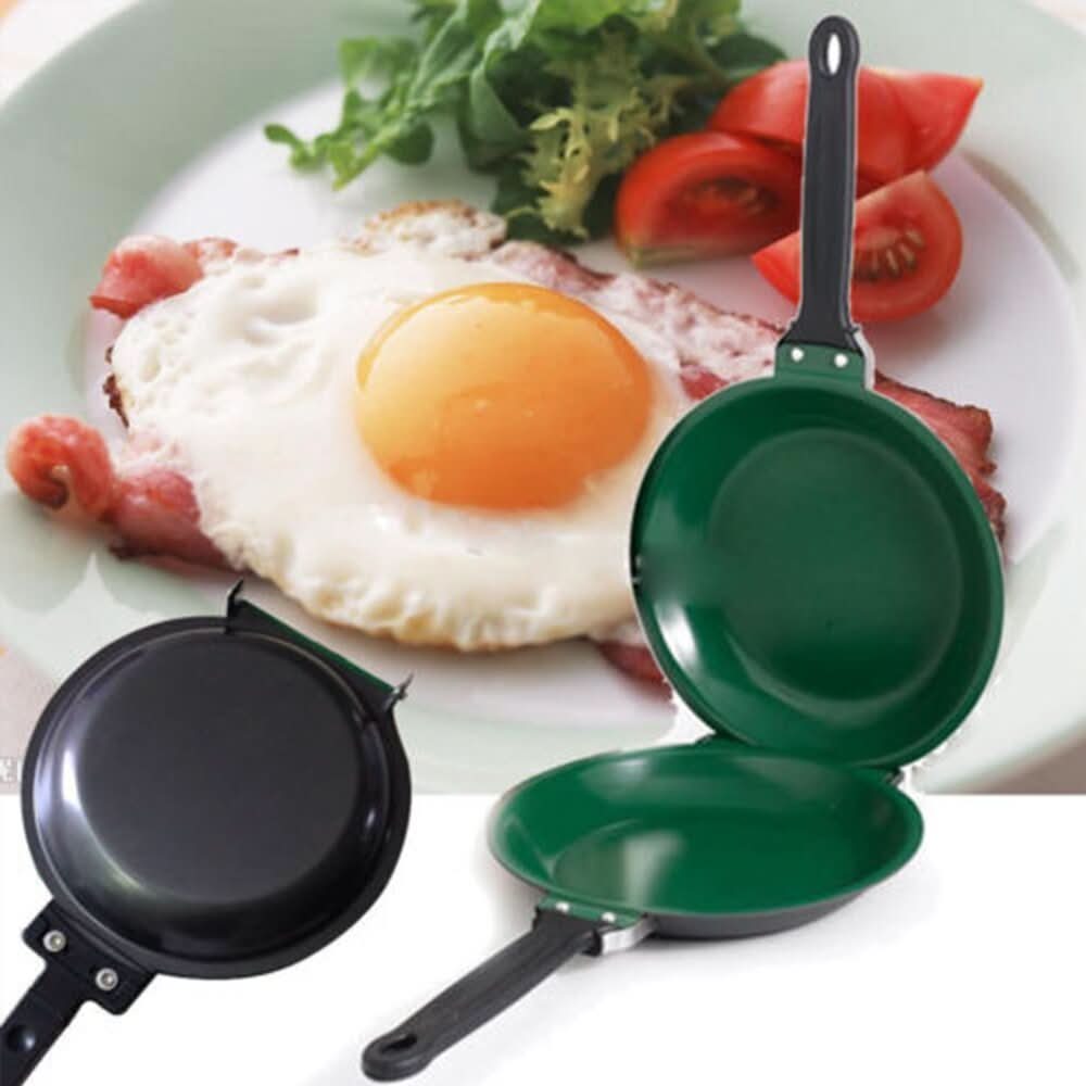 FlipEase Pan - Turning pan with non-stick coating for effortless & low-fat cooking