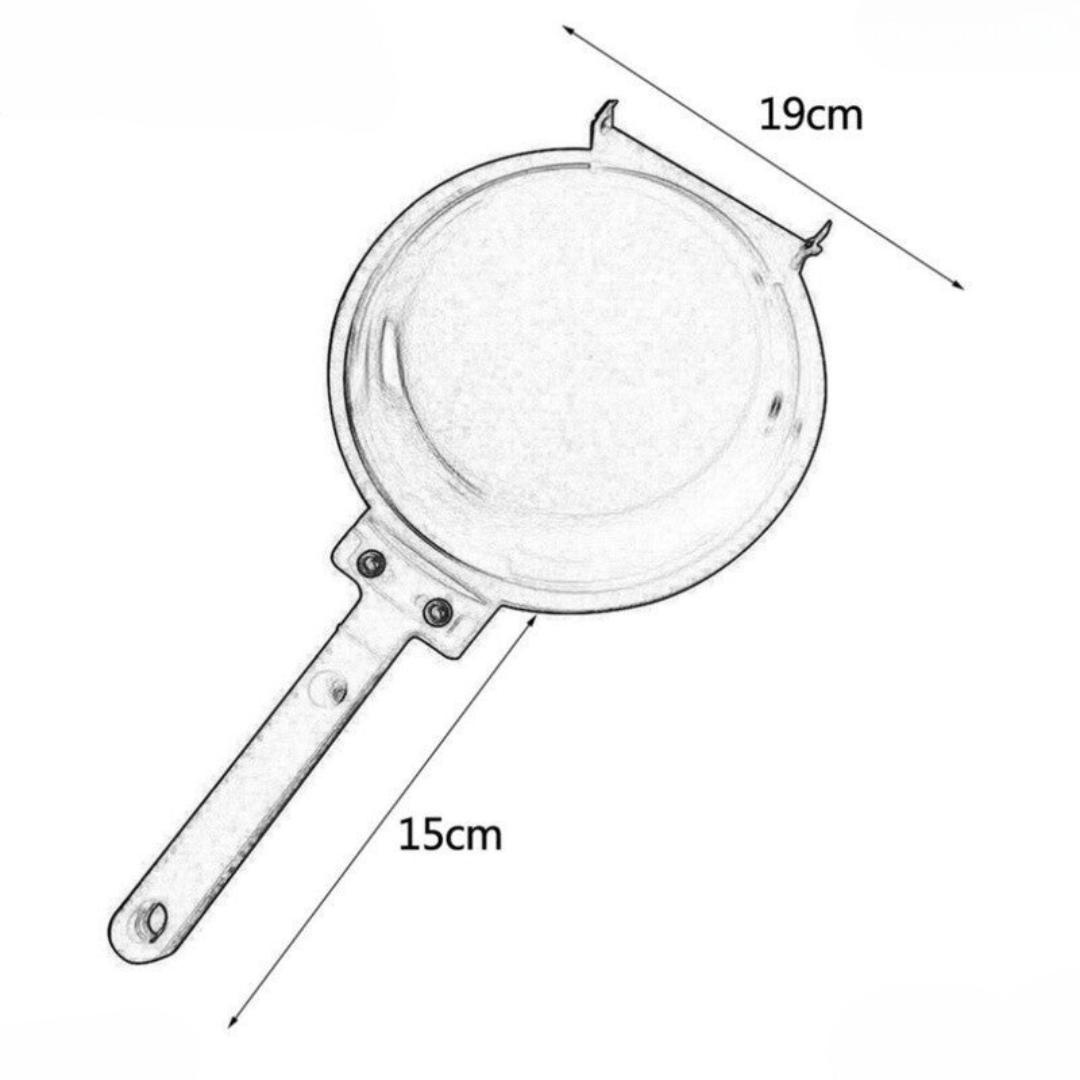 FlipEase Pan - Turning pan with non-stick coating for effortless & low-fat cooking