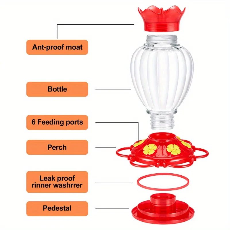 ANTAPURE – Kolibri water dispenser for outdoors with ant-proof water pool & easy maintenance