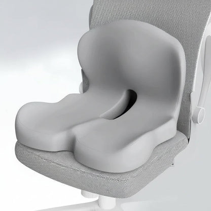 PRESSURISOFT – Memory Foam Relief Pillow for Sciatica Pain & Long-Term Sitting Comfort