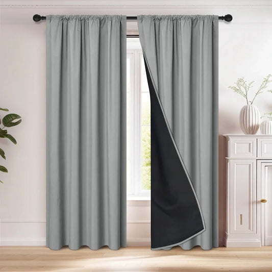 DARKLUX – Elegant Blackout Curtain, Light-Blocking Drapes for Home