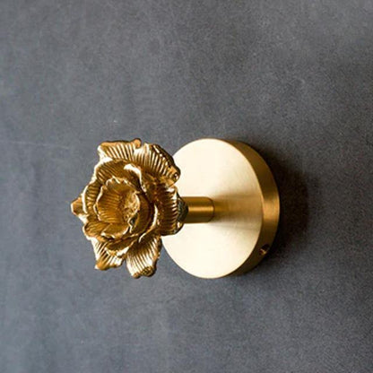 GOLDHORN – Decorative Animal Coat Hook made of Brass with Gold Finish