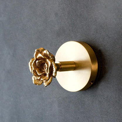 GOLDHORN – Decorative Animal Coat Hook made of Brass with Gold Finish