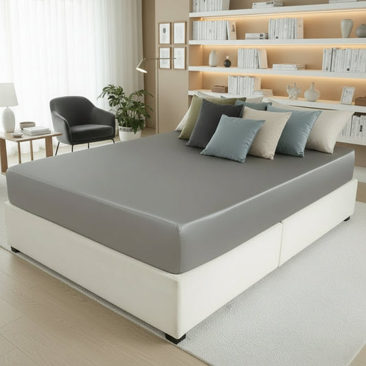 LUXMULBERRY – Ultra-smooth fitted sheet made of mulberry silk with a cooling sensation