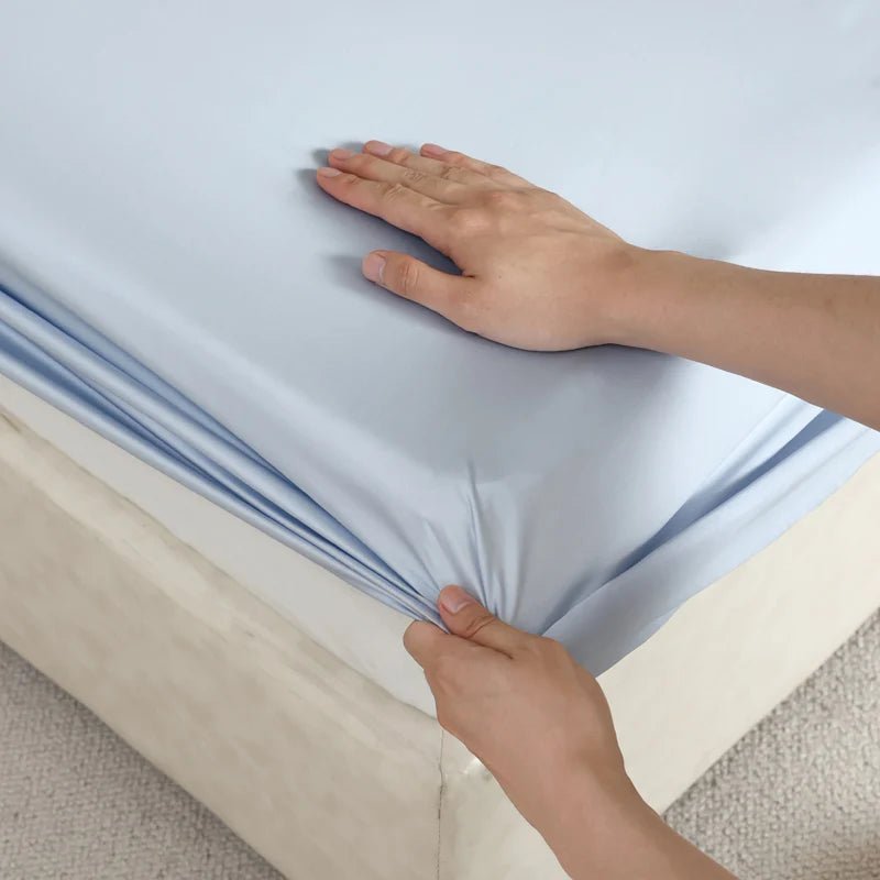 LUXMULBERRY – Ultra-smooth fitted sheet made of mulberry silk with a cooling sensation