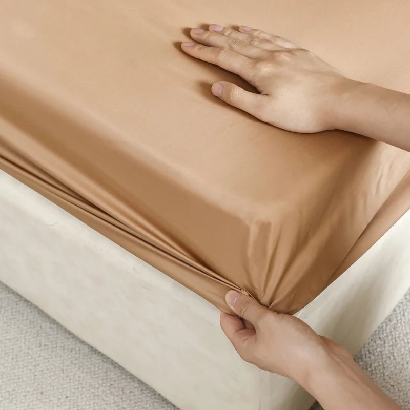 LUXMULBERRY – Ultra-smooth fitted sheet made of mulberry silk with a cooling sensation