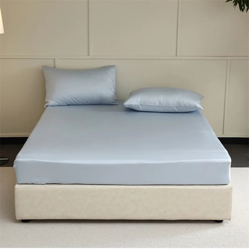 LUXMULBERRY – Ultra-smooth fitted sheet made of mulberry silk with a cooling sensation