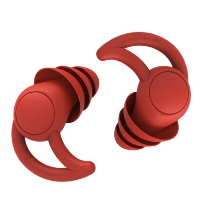 NOCTURA EARPLUGS - Soft silicone earplugs to reduce noise for better sleep