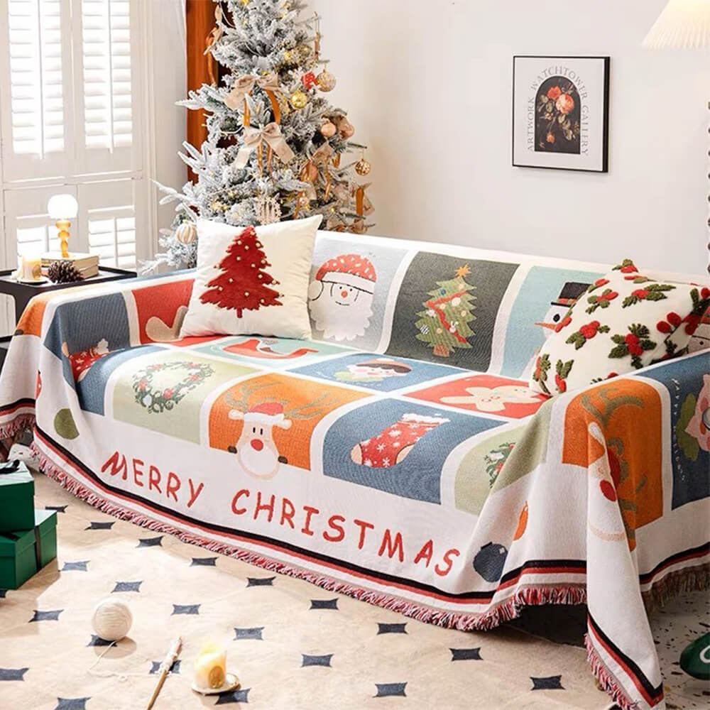 FROSTSOFA – Easy-care Christmas slipcover for sofas
