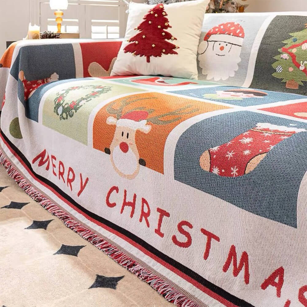 FROSTSOFA – Easy-care Christmas slipcover for sofas