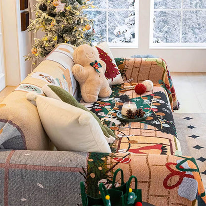 FROSTSOFA – Easy-care Christmas slipcover for sofas