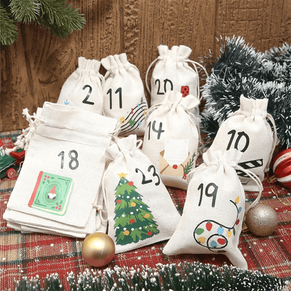 CANDIBAG – 24 candy bags for sweet Advent surprises