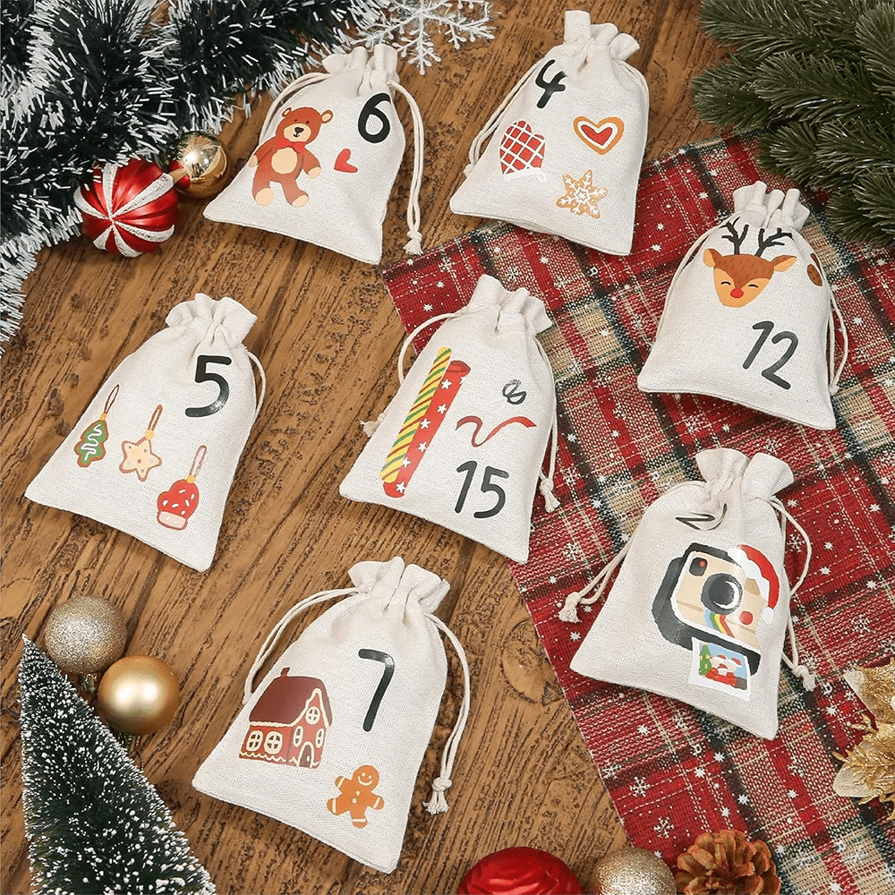 CANDIBAG – 24 candy bags for sweet Advent surprises