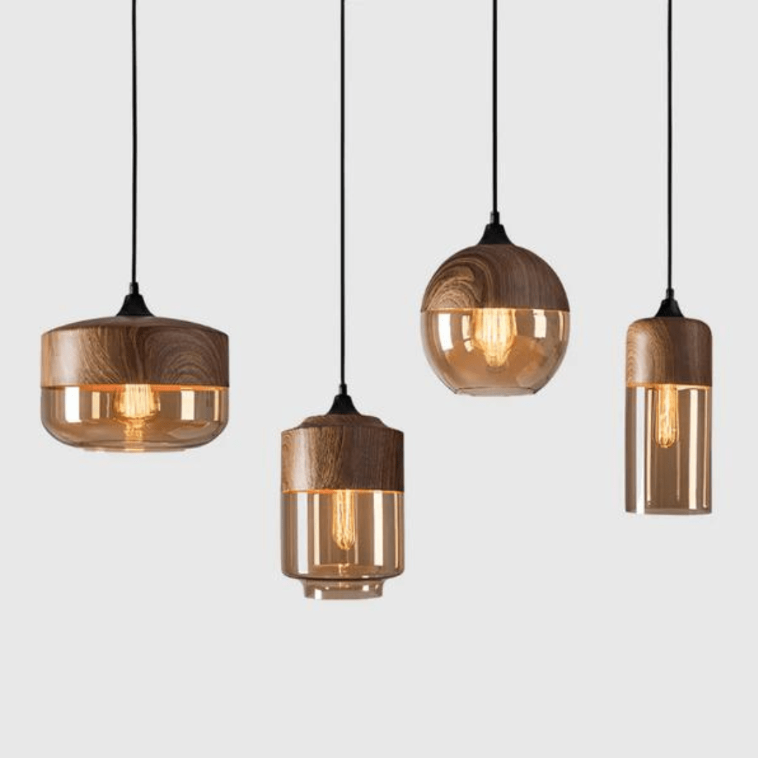 SCANDILUX – Minimalist Wooden Ceiling Light for Modern Interiors