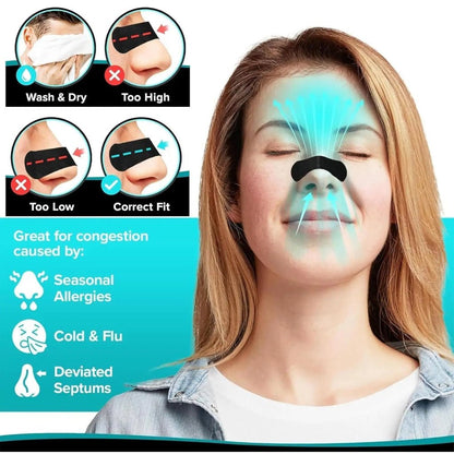 FLOWACTIVE – Nasal breathing strips for improved airflow & active performance