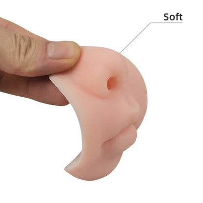 FUNDRIP – Funny nose-shaped soap dispenser for wall mounting for special decoration ideas