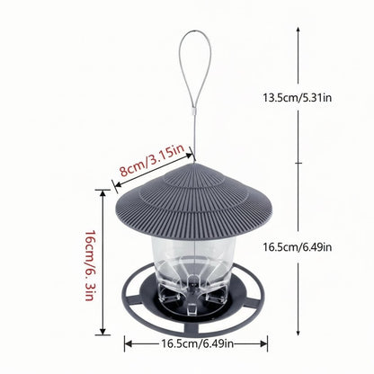 HOLEFEED – Automatic bird feeder with multi-hole nut dispenser