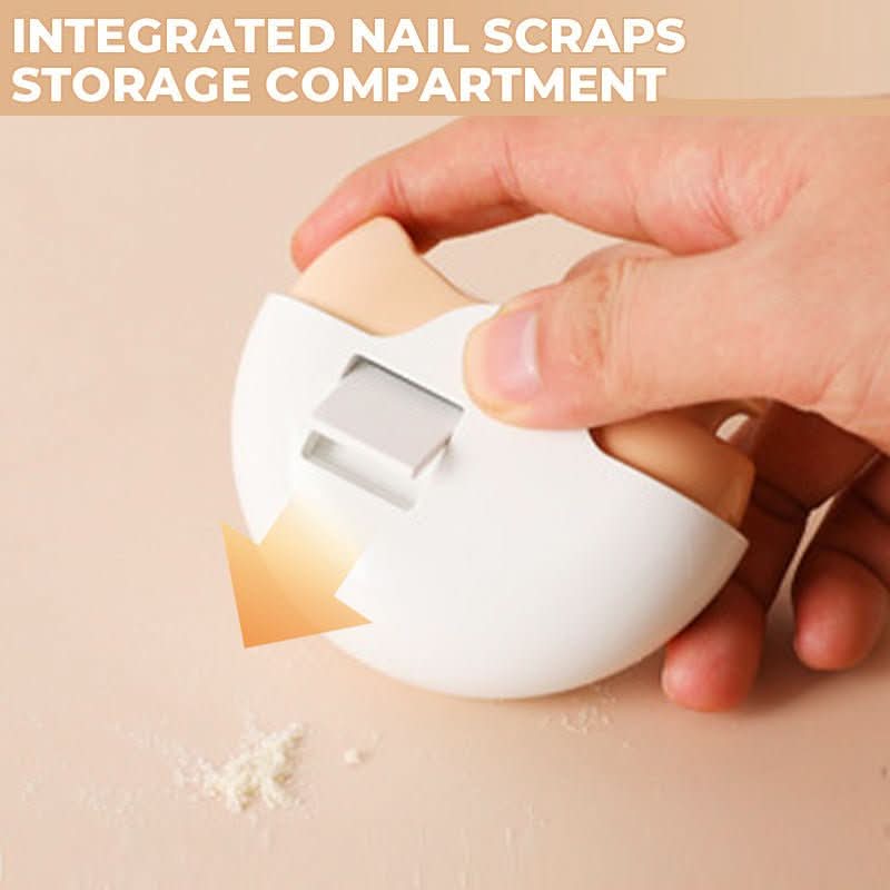TRIMJOY – Electric Nail Clipper & Polisher for Easy Nail Care