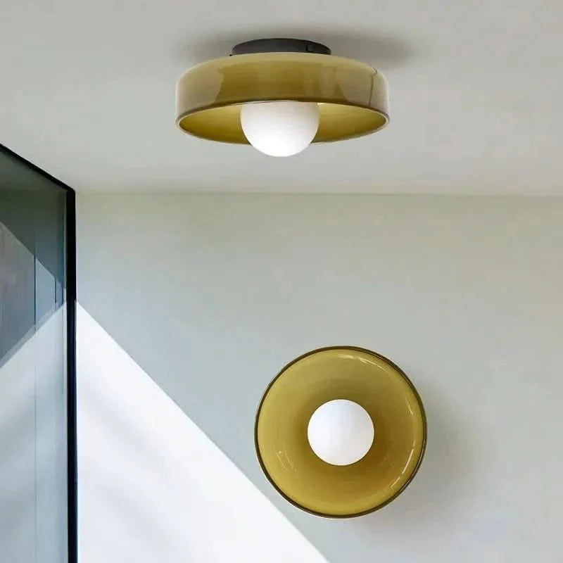 Glassglow ceiling lamp - Nordic design made of glass for stylish lighting