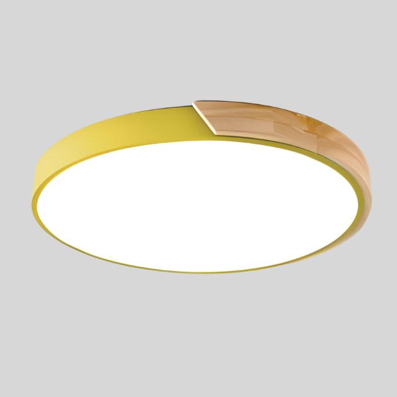 MACAROON LIGHT - Nordic LED ceiling light made of wood for a cosy living ambience
