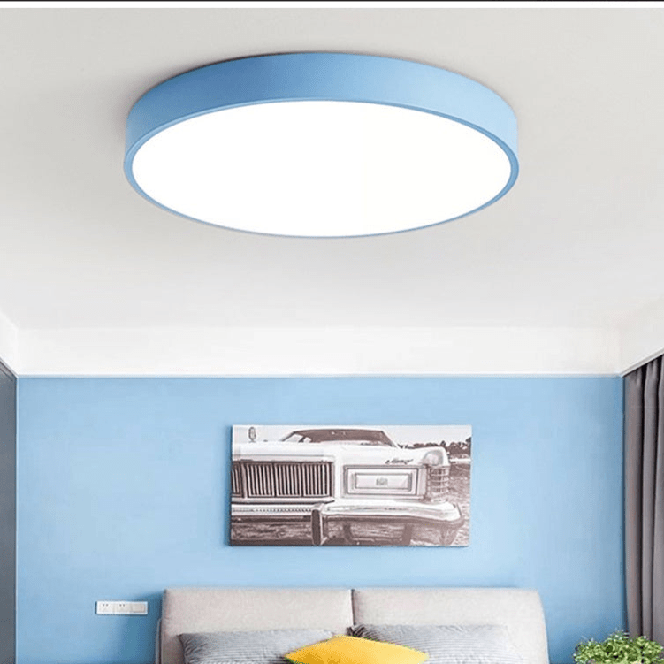 MACAROON LIGHT - Nordic LED ceiling light made of wood for a cosy living ambience