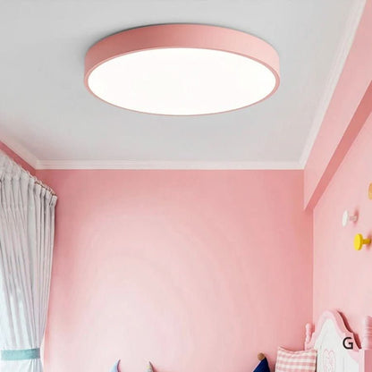 MACAROON LIGHT - Nordic LED ceiling light made of wood for a cosy living ambience