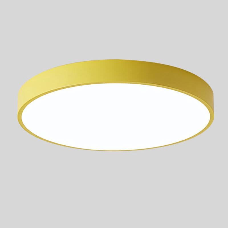 MACAROON LIGHT - Nordic LED ceiling light made of wood for a cosy living ambience