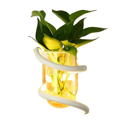 BLOOMLIGHT – LED wall vase lamp with Nordic design for outdoor areas