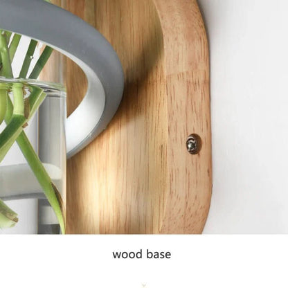 BLOOMLIGHT – LED wall vase lamp with Nordic design for outdoor areas