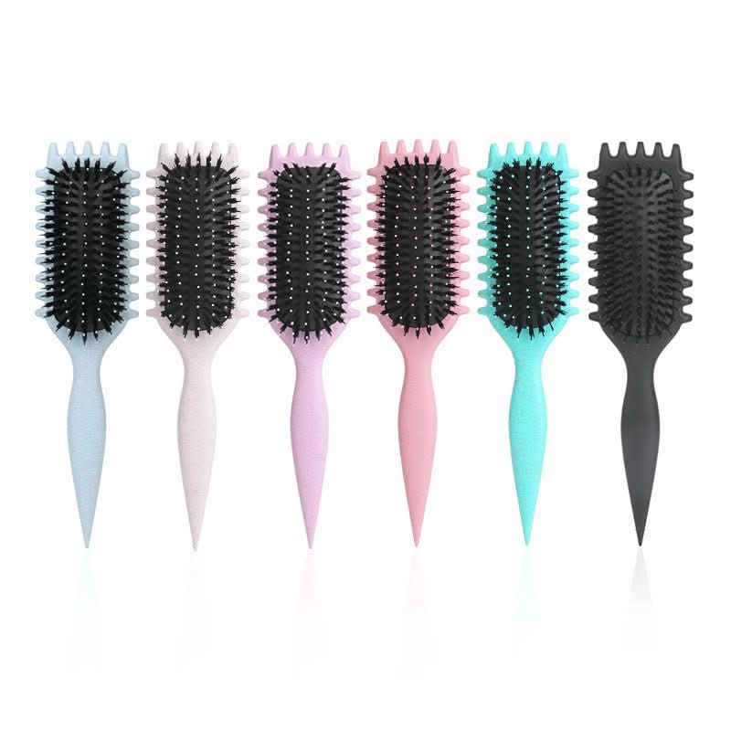 Curlmaster - 3-in-1 hairbrush for frizz-free curls & definition