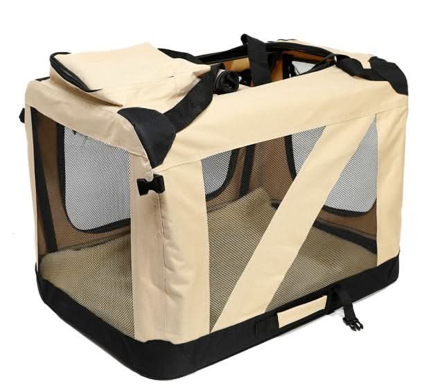 FurTrek Carrier – Foldable Luxury Bag for Stress-Free Travel with Pets